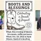 Boots & Blessings event in Bartonville, TX