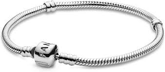 Oficiali internetinė pandora parduotuvė lietuvoje! Amazon Com Pandora Jewelry Iconic Moments Snake Chain Charm Sterling Silver Bracelet 8 3 Jewelry