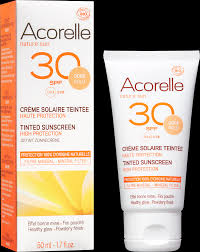 Schütze deine haut vor sonnenschäden, hautverfärbungen und vorzeitiger hautalterung mit unserem breiten. Acorelle Getonte Sonnencreme Lsf 30 50 Ml Ecco Verde Onlineshop