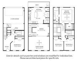 Here, you'll find luxury home plans, golf course style architecture and house plans that are perfect for oceanside or waterfront/lakefront lots. Story Townhouse Floor Plans House Plans 16411