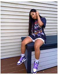 Street Style Fashion Sweat Shorts Outfit Baddie Sweatshortsoutfitbaddie In 2021 Fashion Outfits Tomboy Style Outfits Streetwear Outfit