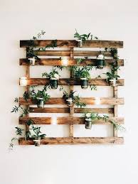 Pflanzen An Der Wand Pflanzenwand Pflanzen Dekor Diy Gartendekoration