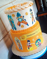 Your latest.io games or cooking games. Muchi S Kitchen On Twitter A Two Tier Dragon Ball Z Cake Kidscharactercakes Cake 0972825551
