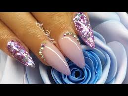 Need to get your acrylic nails off, but don't have the time or patience to go to the salon? Almond Ombr Acrylic Nails Nails Ainsley Journal