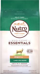 Nutro Wholesome Essentials Puppy Lamb Rice Recipe Dry Dog Food 5 Lb Bag