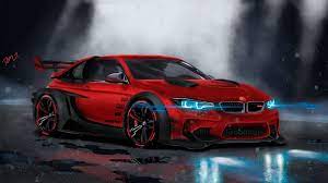 Wallpaper Bmw M4 Custom Cgi Neon Sport Car Hd 4k Automotive Cars 10935 Wallpaper For Iphone Android Mobile Bmw M4 Bmw Wallpapers Bmw Sports Car