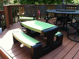 Pin By Danielle A On Outside Diy Kids Table Table Makeover Picnic Table Makeover