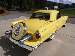 Image result for Goldenrod Yellow 1955 Thunderbird