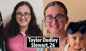 On August 15 in Hamilton, Alabama, 26-year-old Taylor Dudley Stewart was  fatally shot by her husband. Their nearly 2-year-old daughter was also  injured in the shooting. GoFundMe: https://gofund.me/69b20b00  https://www.al.com/news/2025/08/1-dead-child ...