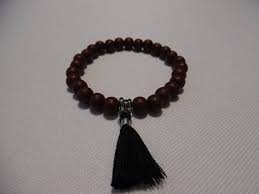 Bracelet Tibetain Homme Mala Aux 27 Perles En Bois De Cypres Tibetan Bracelet Mala Bracelet Tassel Necklace