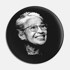 Rosa Parks Art Pin