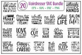 Each design includes svg, dxf, eps and png files for your personal projects. Hairdresser Svg Design Bundle Graphic By Graphicsbooth Creative Fabrica