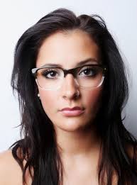 Black And Clear Ombre Glasses Half Clear Horned Rim Glasses Black Glasses Frames Horn Rimmed Glasses Fashion Eye Glasses