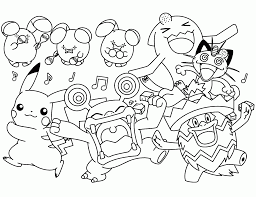 Pokemon posters (coloring set 1) color that pokemon (coloring set 2) 200+ b&w coloring pages (coloring set 3) other pokemon printables: Pokemon Free To Color For Children All Pokemon Coloring Pages Kids Coloring Pages