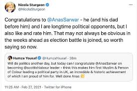Anas sarwar has been elected the new leader of scottish labour, replacing richard leonard who led the anas sarwar became a member of the scottish labour party at the age of 16, but politics was. Sgiemqigsyx0om