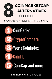 5 best coinmarketcap alternatives to use in 2021. Coinmarketcap Alternatives 8 Best Alternatives To Check Cryptocurrency Prices Thinkmaverick My Personal Journey Through Entrepreneurship Investment Quotes Cryptocurrency Bitcoin Business