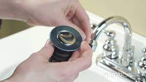 Drain buddy no installation clog preventing bathroom sink stopper chrome plastic cap. How To Replace Your Bathroom Sink Pop Up Assembly Plumbcraft How To Series With Penny Plumbcraft Youtube
