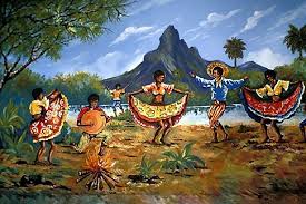 Sega The Emblem Of Mauritian Culture Painting Indie Drawings Mauritian
