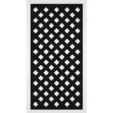 It could also be made with lath or 1x2. Vinyl Lattice Trex The Home Depot