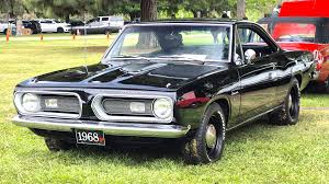Image result for Black 1968 Barracuda
