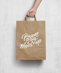 Download Free Paper Bag Psd Mockup Bag Mockup Brown Paper Bag Paper Bag