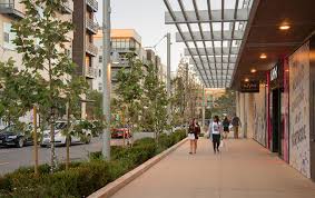 Domain Northside Design Workshop Pedestrian Street Landscape Architecture Landscape