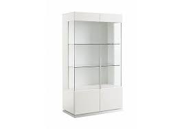 Large wall mounted curio cabinet shadow box Fascino 2 Door Curio Cabinet Alf Furniture Village