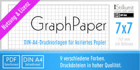 Zeichenpapier kariert zum ausdrucken matheretter. Druckvorlage Din A4 Kariertes Papier 7x7 Mm Stilkunst De