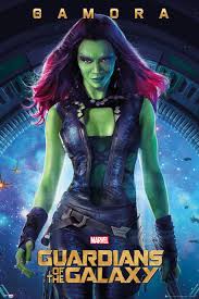 Stars like chris pratt, zoe saldana and bradley cooper released a joint statement calling for the director's reinstatement after disney fired him over offensive past tweets. Guardians Of The Galaxy Gamora Poster Plakat Kaufen Bei Europosters