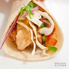 I have dreamed of eating one in an authentic mexican locale; Baja Style Fish Tacos Deep Fried Tiny Urban Kitchen
