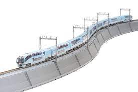 Amazon.com: TOMIX 91045 N Gauge Construction Large Curve S-Shaped Rail Set,  Model Train Supplies : Arts, Crafts & Sewing
