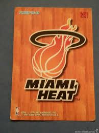Browse the miami heat schedule and view miami heat information. Cromo Fleer Nba 95 96 Escudo Miami Heat N 2 Buy Stickers Of Other Sports At Todocoleccion 54436789