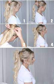 Frisuren Schritt Fur Schritt Sehr Einfach Und Schon Fur Die Schule Einfach Frisuren Coole Frisuren Mittellange Haare Frisuren Einfach Pferdeschwanz Frisuren