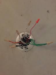 Call in a licensed pro who's certified to work with it. How Should I Connect This New Ceiling Light Home Improvement Stack Exchange