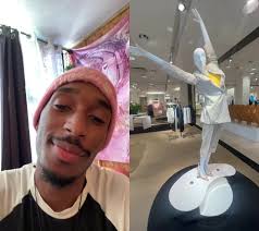 Ryan Dancing with Mannequin