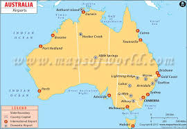 Do You Know How Many Major Airports Are There In Australia Count And See Airports Australia Map Airport Map Australia Map Australia