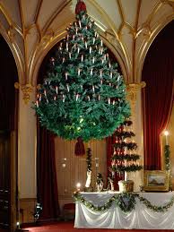 A Royal Dining Table Set For A Victorian Christmas Christmas Tree Hanging Christmas Tree Castle Decor
