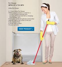 Utility Pet Shower From Clarion Bathware Dog Spaces Shower Pets
