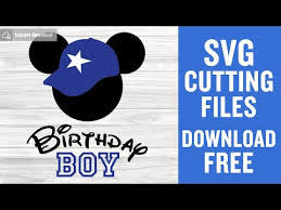 Download Birthday Boy Svg Free Disney Svg Birthday Svg Instant Download Silhouette Cameo Shirt Design Mickey Head Svg Cutting Files 0904 Freesvgplanet