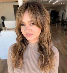 50 Most Trendy And Flattering Bangs For Round Faces In 2021 Hadviser