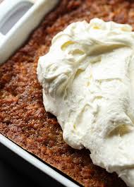 Perfect Carrot Cake This One Is So Easy Made In A 9x13 Pan Loaded With Extras And Topped With Creamy Frosti Carrot Cake Recipe Best Carrot Cake Cake Recipes