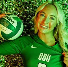 We are so proud of our newest OBU Hall of Fame Inductee. Former Volleyball  Player, Sabra Clark (Sewell) was one of the greatest setters ever.  Congratulations!