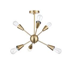Providing stylish, ambient light, flush mounts are available in a variety of styles to suit all design needs. Clementine Semi Flush Mount Ceiling Light Gold Globe Electric Target