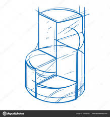 outlined comparison chart stock vector filkusto 166236700