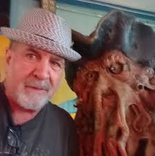 Playing blues at fisherman's shack in Hudson Florida