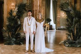 More about lazaro wedding dresses & gowns. Ancient Egyptian Wedding Inspiration Cleopatra Re Imagined Unconventional Wedding