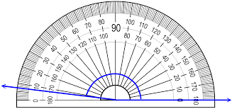 measuring angles with a protractor lesson video