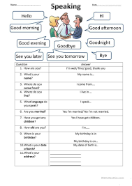 Personal Information Questions And Answers Worksheet Free Esl Printable Worksheets Made By Teacher English Worksheets For Kids Learn English Teaching English