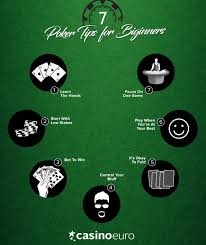 To help you out, here are the top 10 tips specifically for online poker tournaments that we've compiled to help increase your edges (however marginal they may be) over other players. 7 Quick Poker Tips For Beginners Casinoeuro