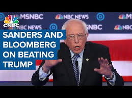 Bernie Sanders And Michael Bloomberg Spar At The Open Of The Democratic Debate Youtube